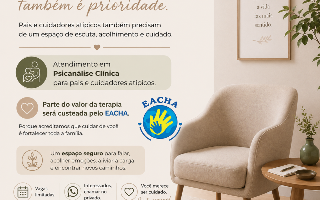 Psicanalise para os pais e cuidadores do EACHA