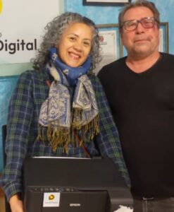 Gratidão pela parceria! O Instituto Inclusão Digital realizou a doação de uma impressora ao EACHA, fortalecendo nossas ações em apoio às famílias atípicas. Muito obrigado!